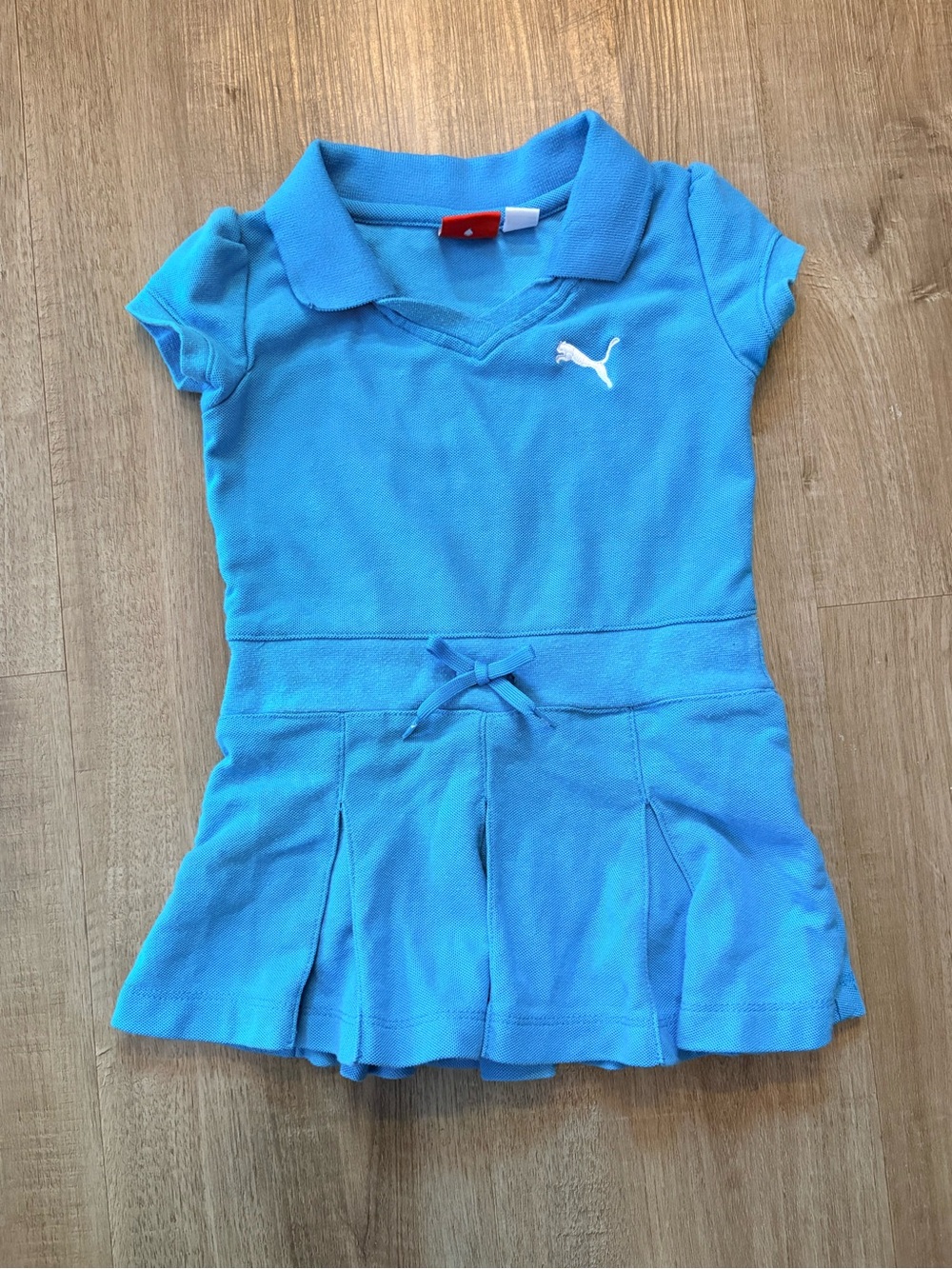 🍃3/$30 Puma Toddler Girls' Blue Polo Dress - Short Sleeve